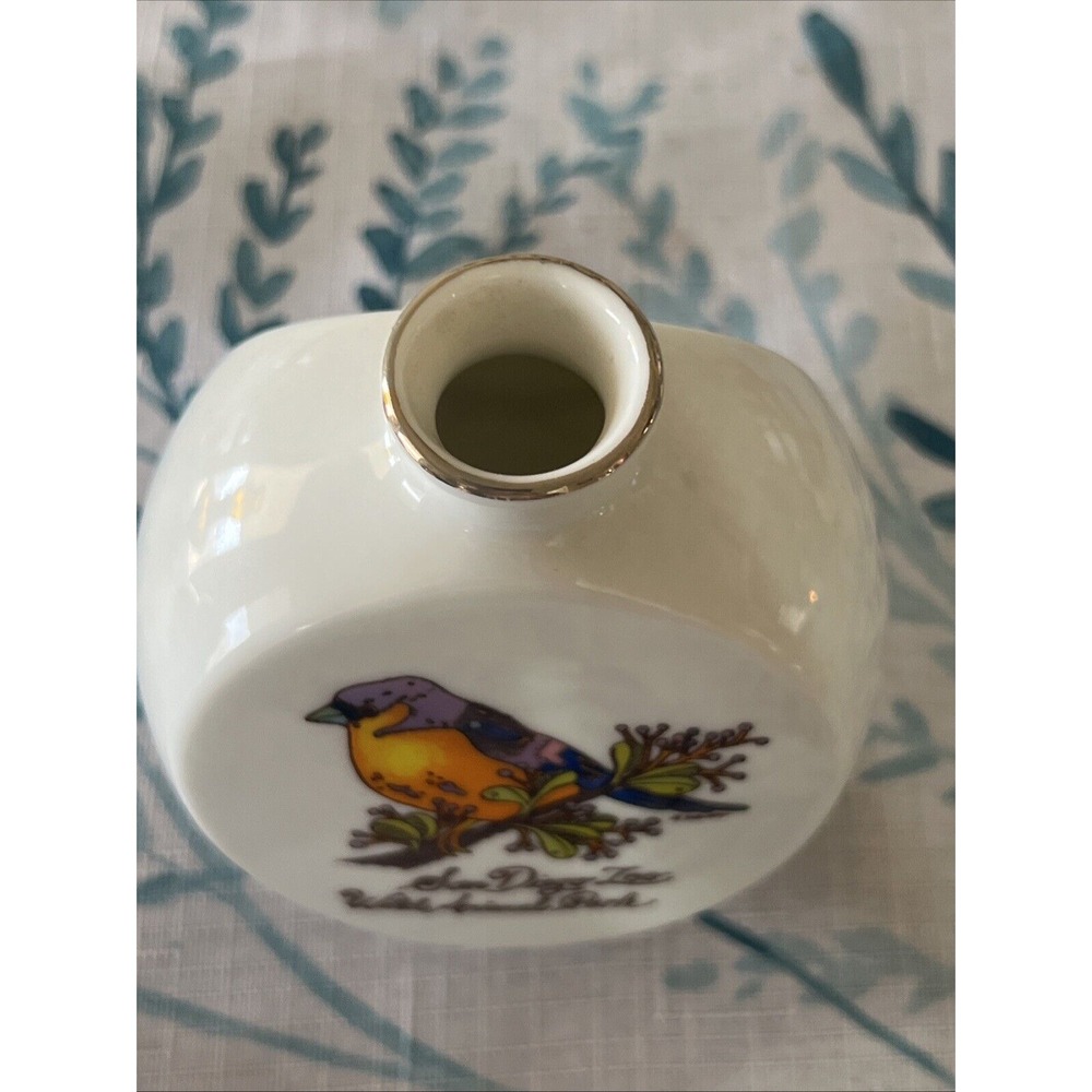 Vintage San Diego Zoo Wild Animal Park  California‎ Souvenir Vase Jar  Butterfly - Picture 6 of 9